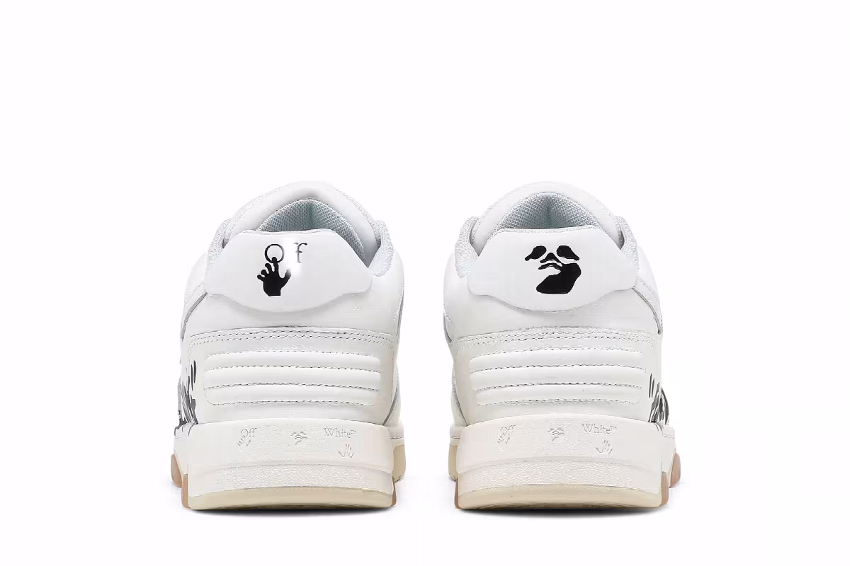Off-White Out of Office Low For Walking - White Black, view 7