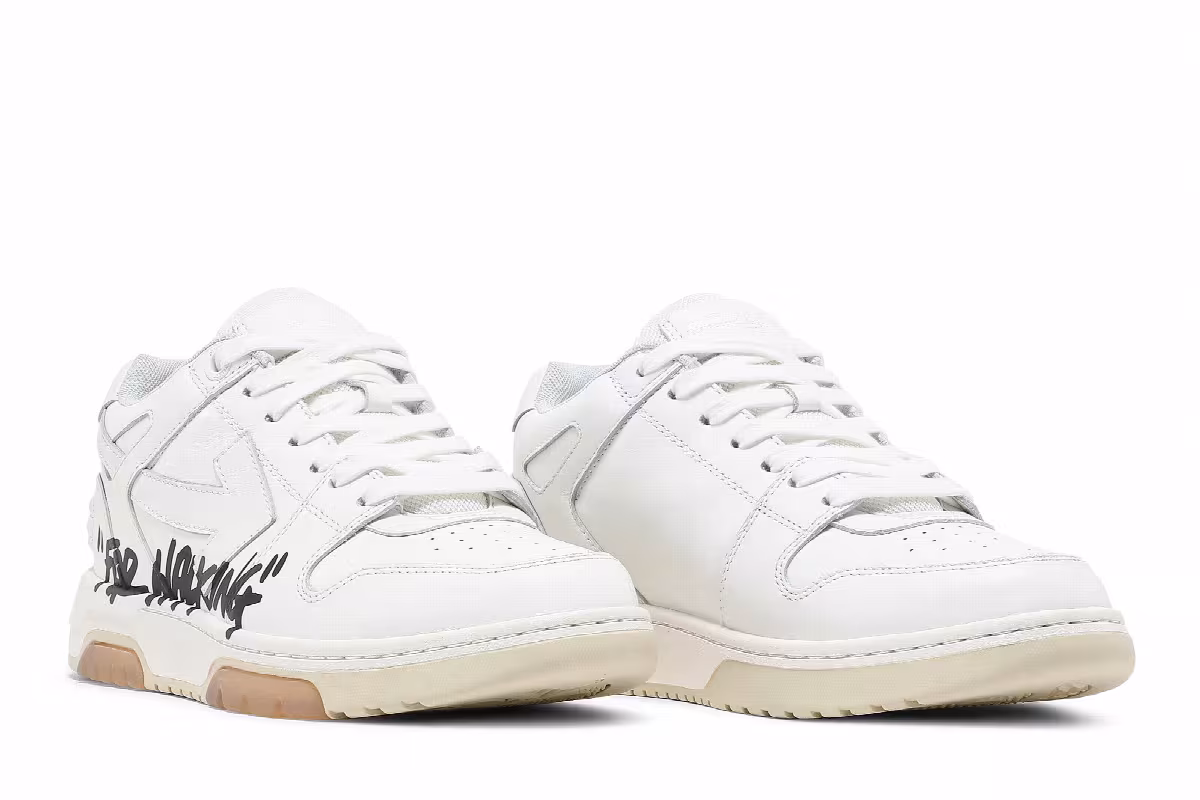 Off-White Out of Office Low For Walking - White Black, view 9