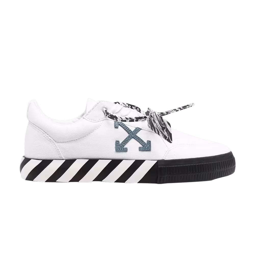 Off-White Vulc Sneaker White Black Light Blue 2020