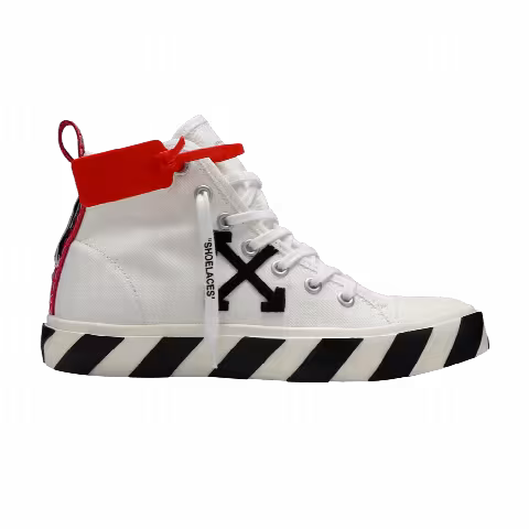 Off-White Vulc Sneaker Mid 'White Black'
