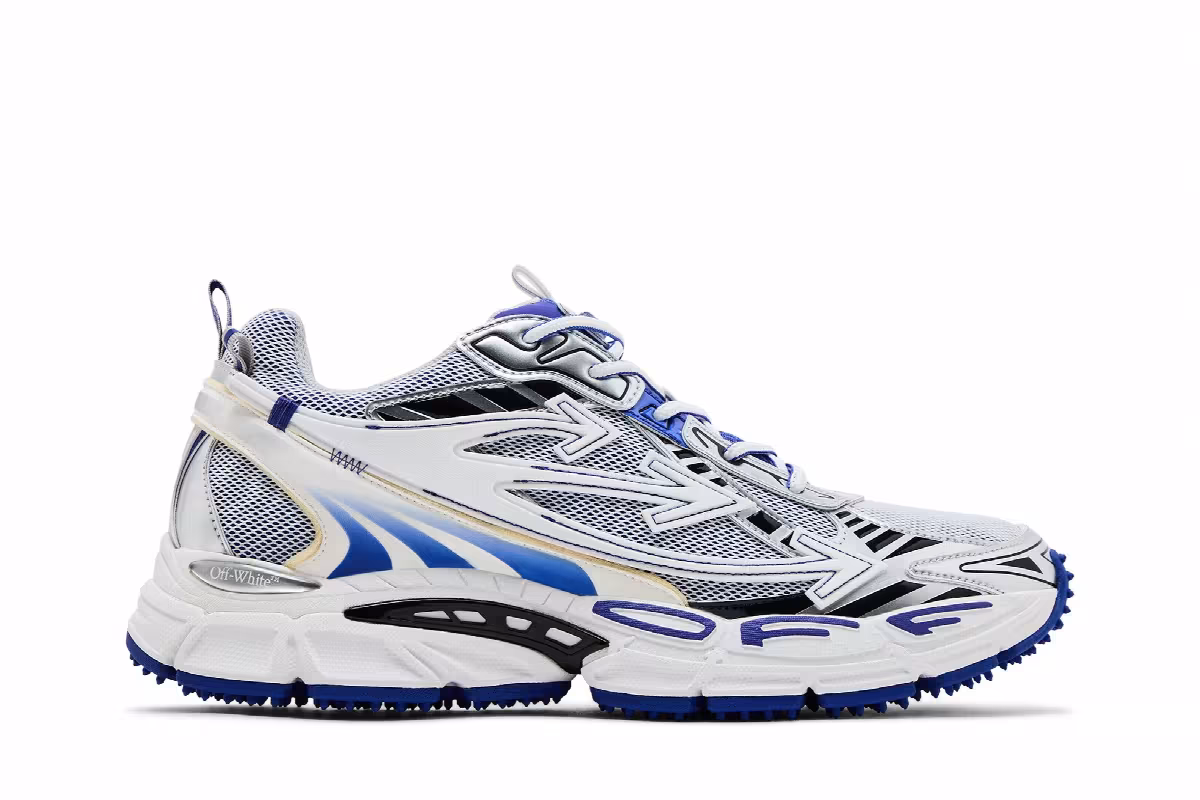 Off-White Be Right Back Blue White, view 2