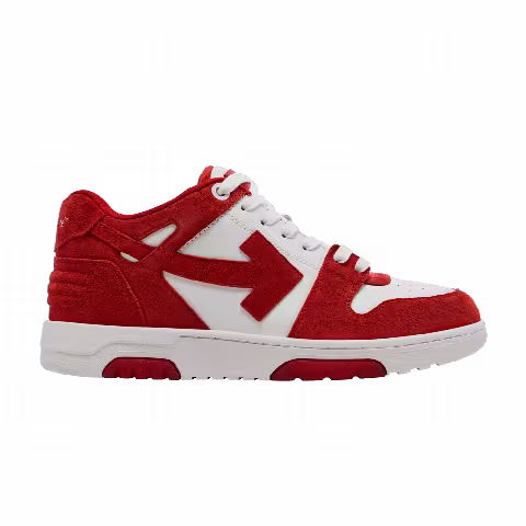 Off-White Out of Office 'Brick Red White'