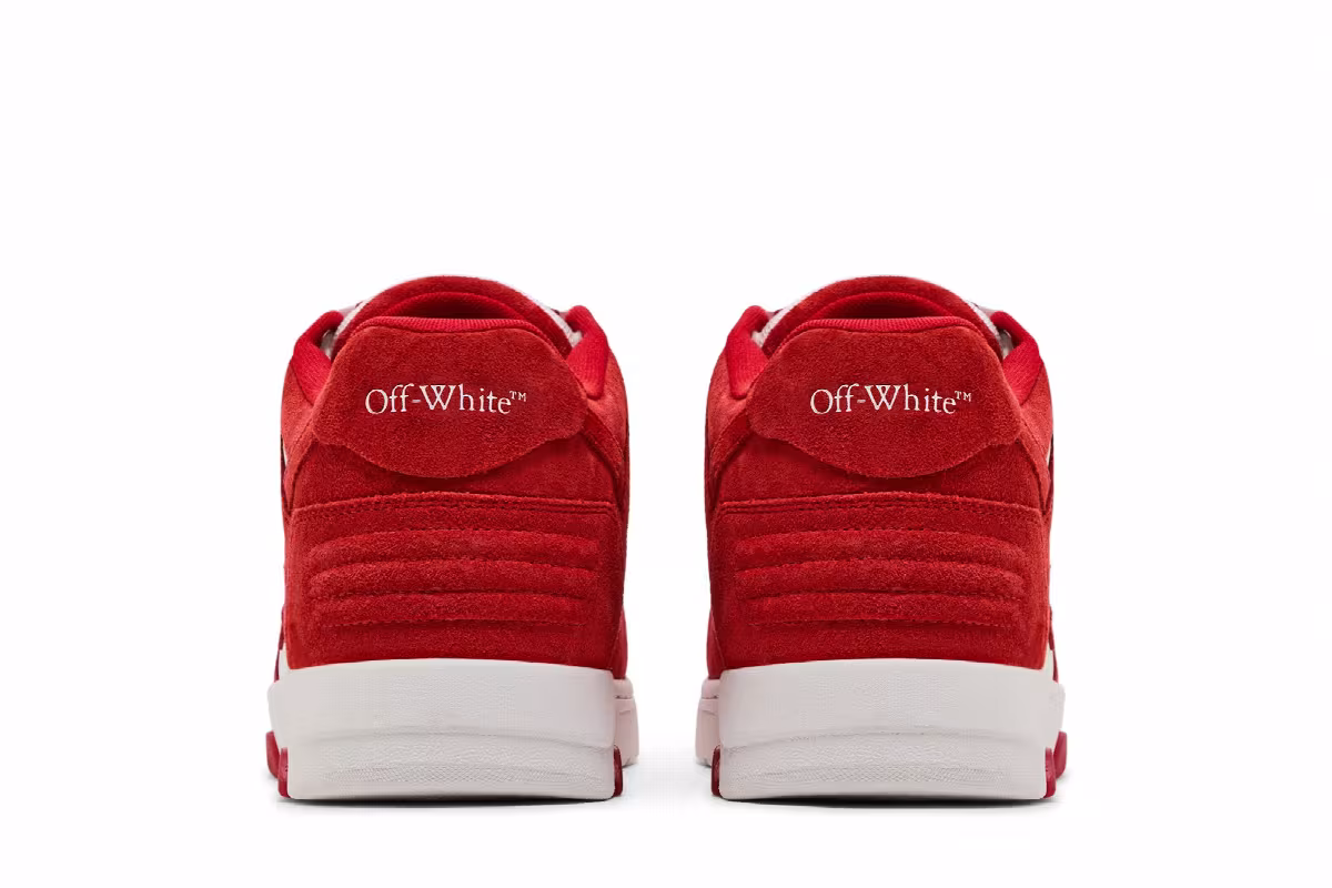 Off-White Out of Office Brick Red White, view 7