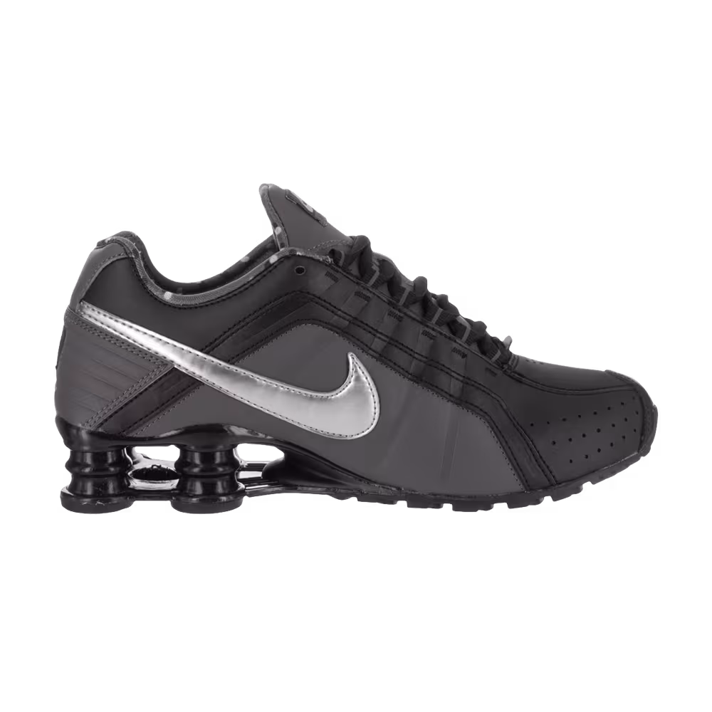 Nike Women's Shox Junior Black Metallic Silver