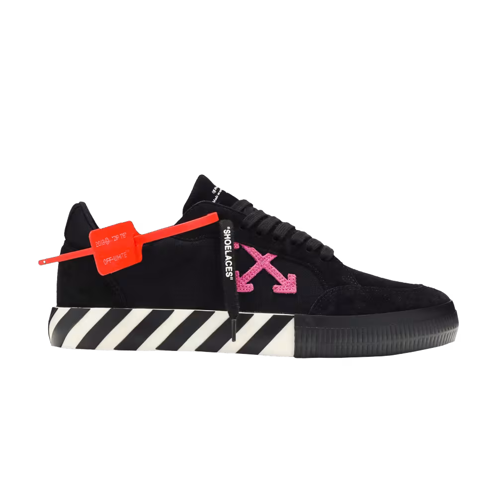 Off-White Vulc Sneaker Black Fuchsia 2019
