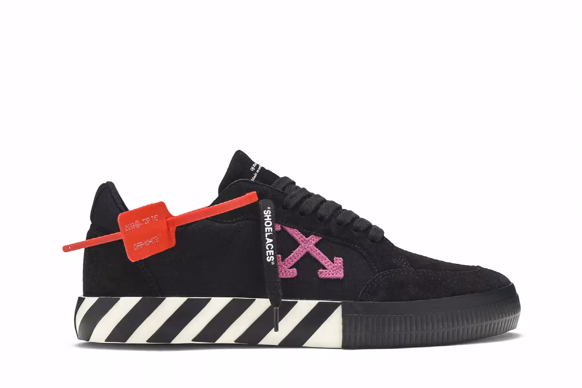 Off-White Vulc Sneaker Black Fuchsia 2019, view 2