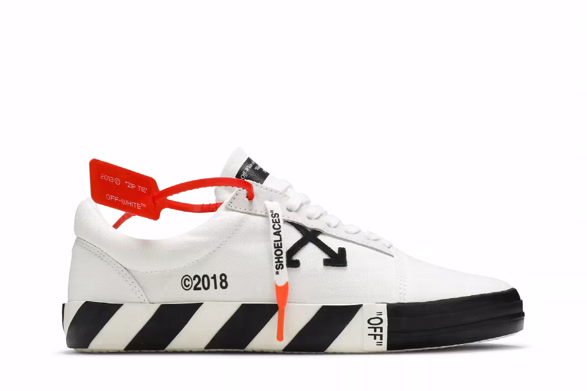 Off-White Women's Vulc Low Top White, view 2