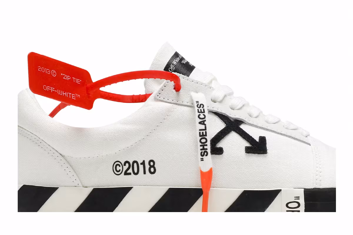 Off-White Women's Vulc Low Top White, view 3