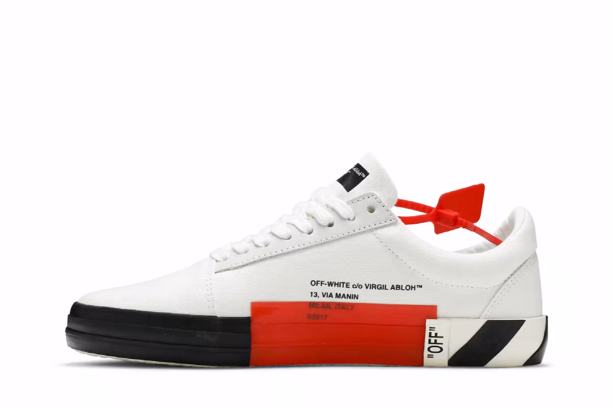 Off-White Women's Vulc Low Top White, view 4