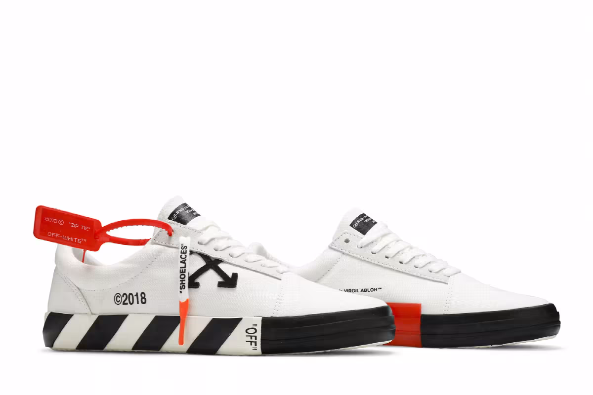Off-White Women's Vulc Low Top White, view 9