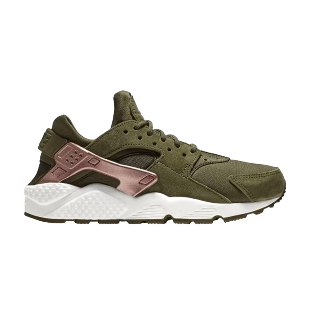 Nike Women's Air Huarache Run Olive Canvas