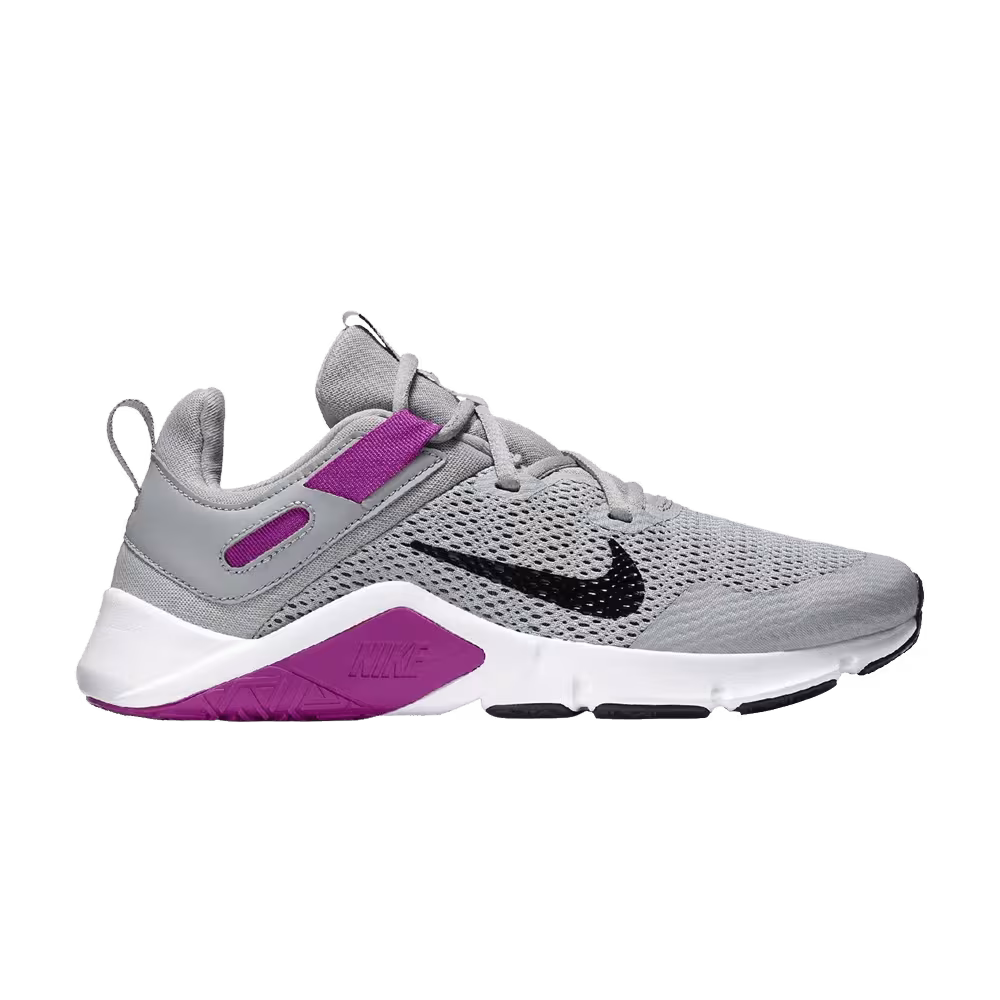 Nike Women's Legend Essential Light Smoke Grey Vivid Purple