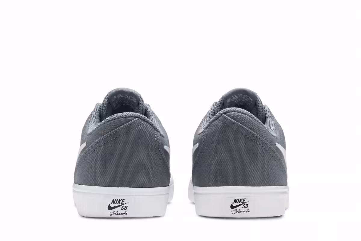 Nike Women's Check Solarsoft Canvas SB Cool Grey, view 7