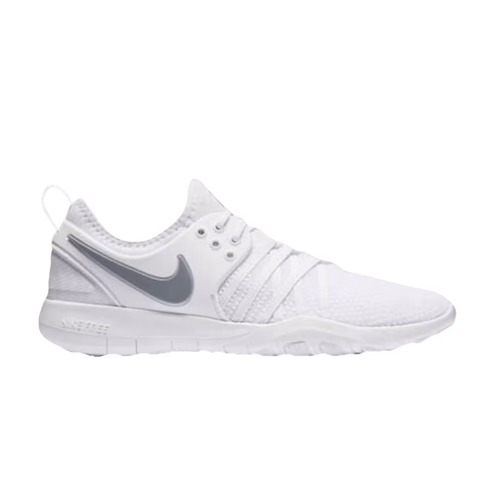 Nike Women's Free TR 7 White Metallic Silver