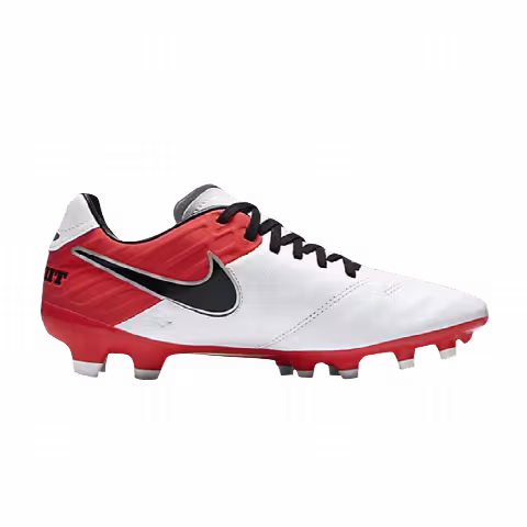Nike Wmns Tiempo Mystic 5 FG 'White Bright Crimson'