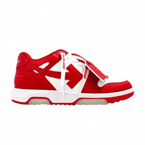 Off-White Out Of Office 'White Red'