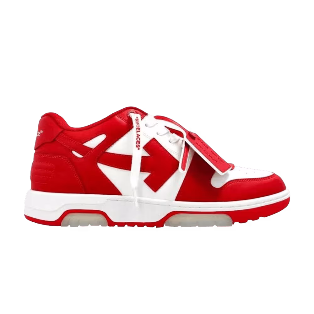 Off-White Out Of Office White Red