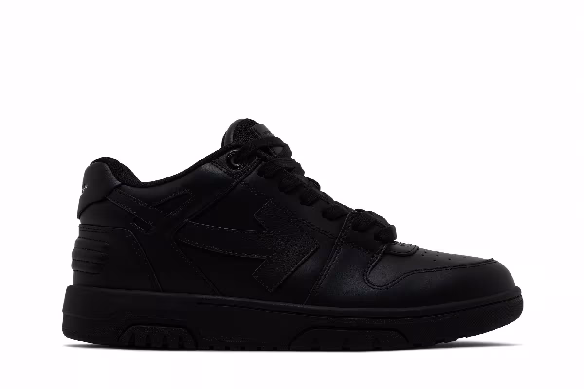 Off-White Out of Office Low Triple Black, view 2