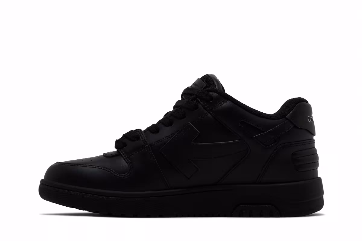 Off-White Out of Office Low Triple Black, view 4