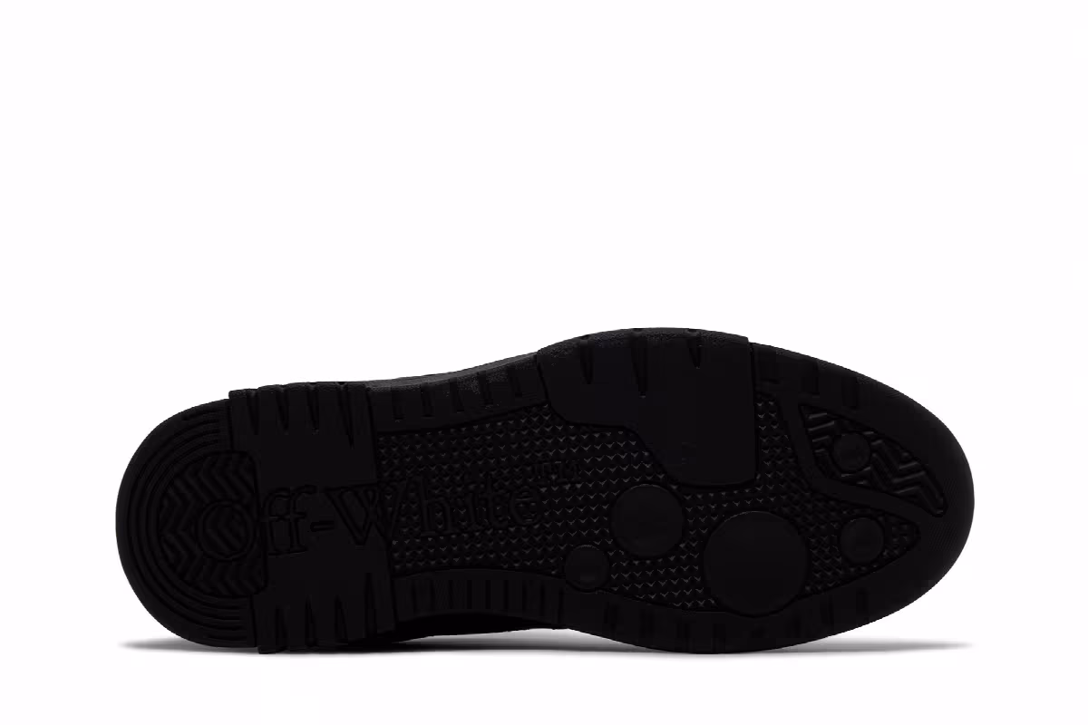 Off-White Out of Office Low Triple Black, view 5
