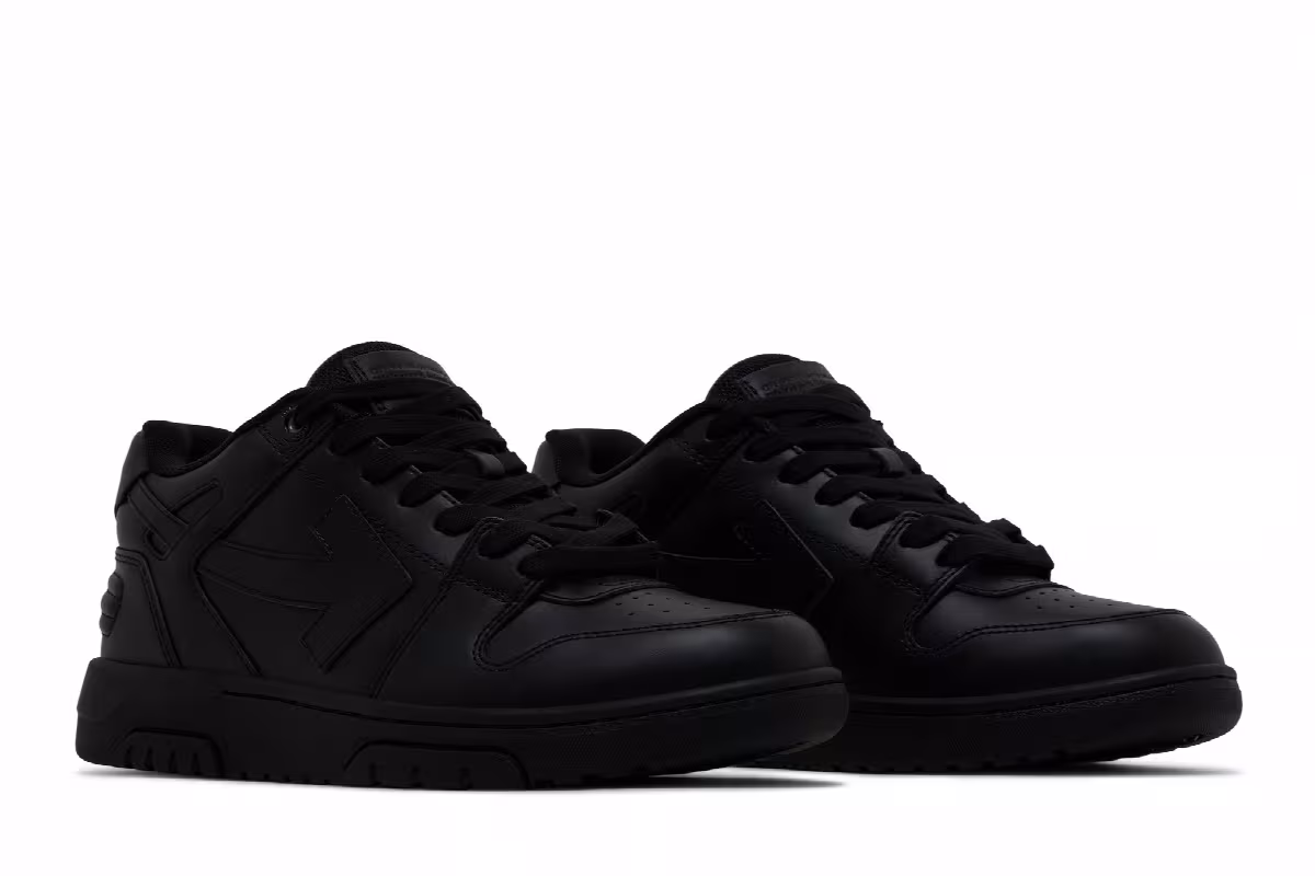 Off-White Out of Office Low Triple Black, view 9