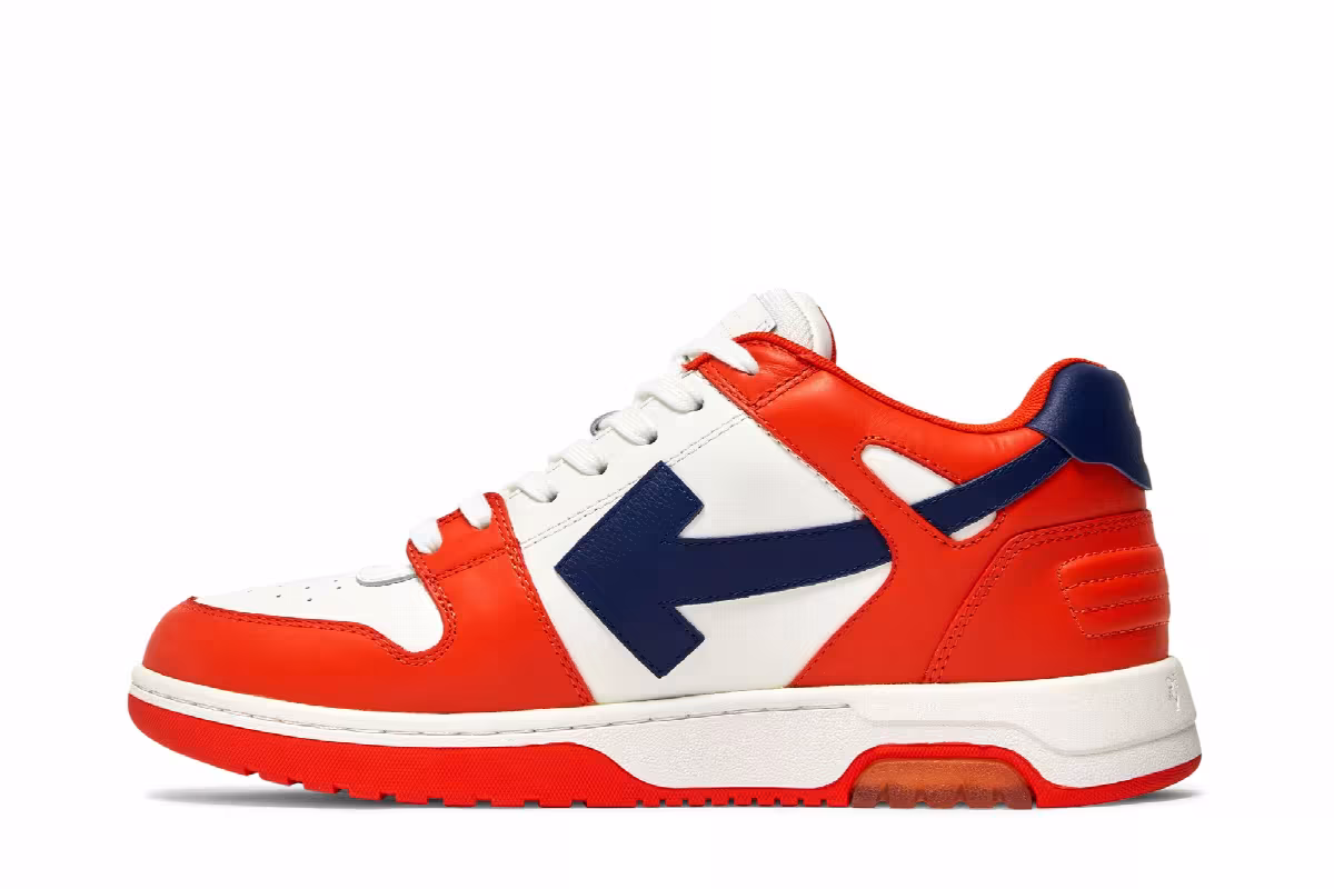 Off-White Out of Office Low Orange Blue, view 4