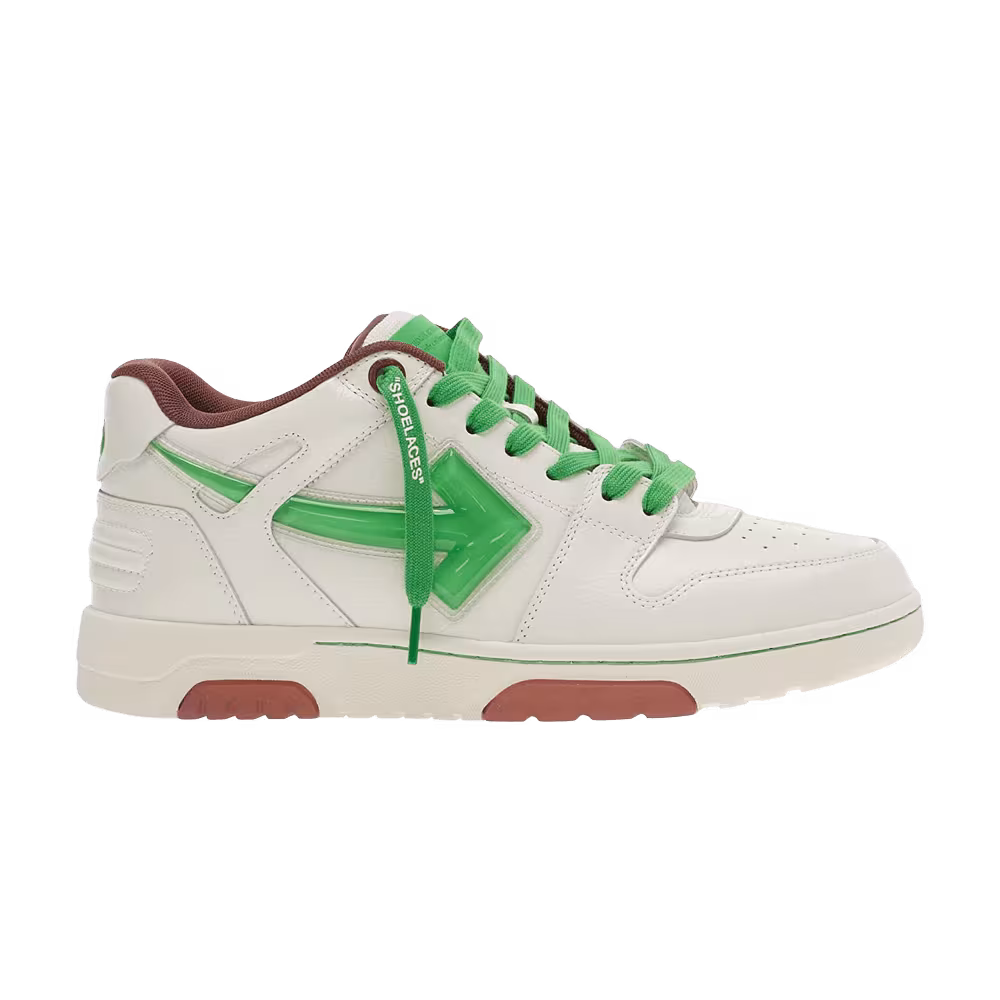 Off-White Out Of Office Bubble Arrow White Green