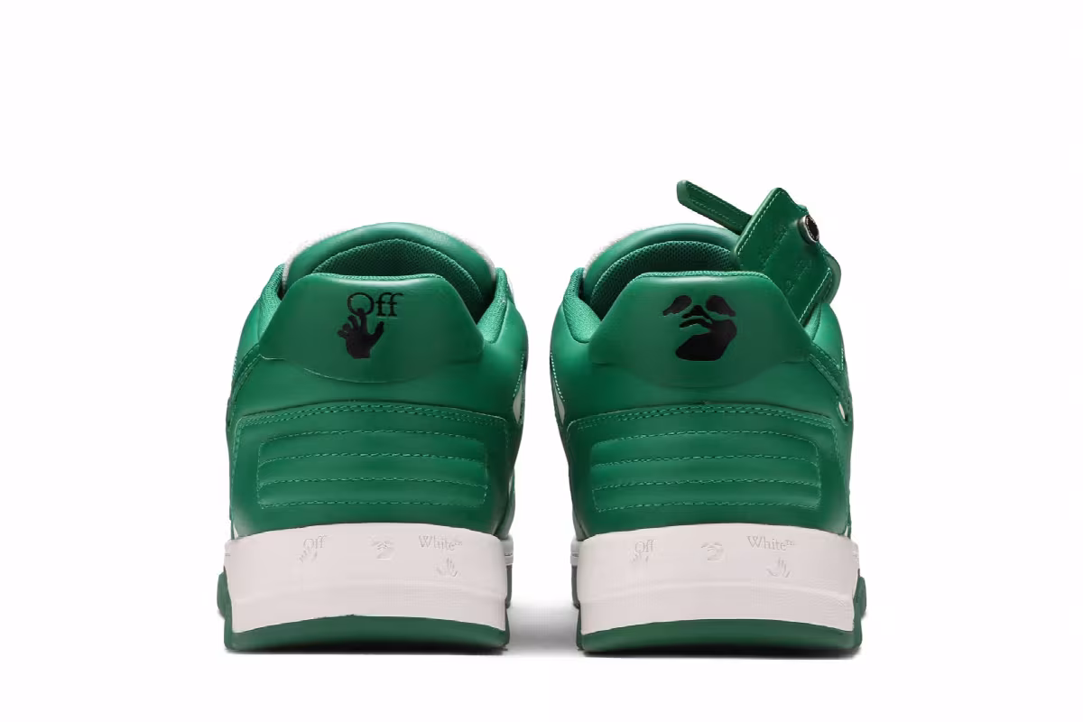 Off-White Out of Office Low White Green, view 7