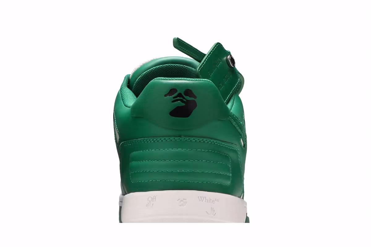 Off-White Out of Office Low White Green, view 8