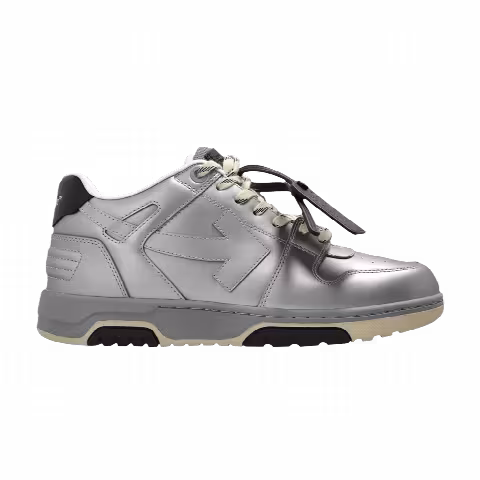 Off-White Out of Office 'Metallic Silver'