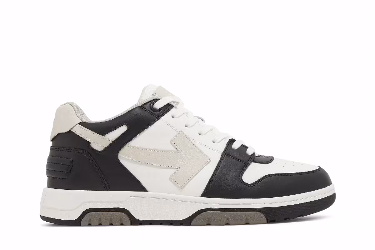 Off-White Out of Office Black Beige, view 2