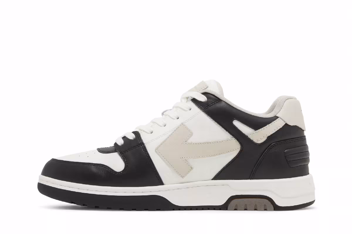 Off-White Out of Office Black Beige, view 4