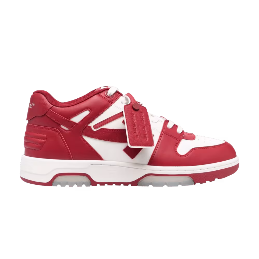 Off-White Out of Office Red White