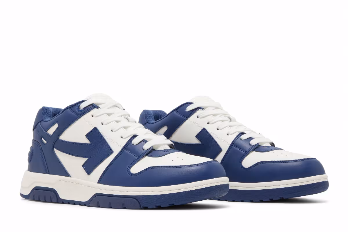 Off-White Out of Office Low Dark Blue White, view 9