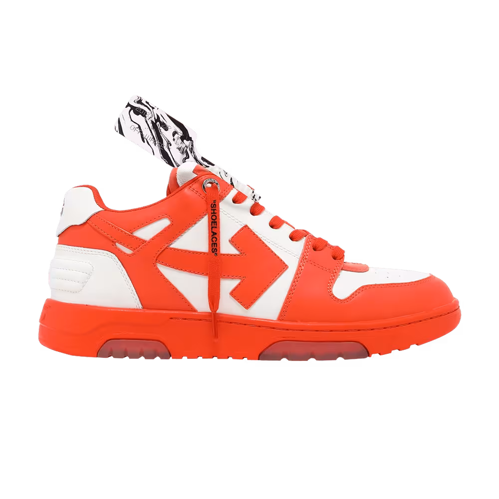 Off-White Out of Office Low White Orange