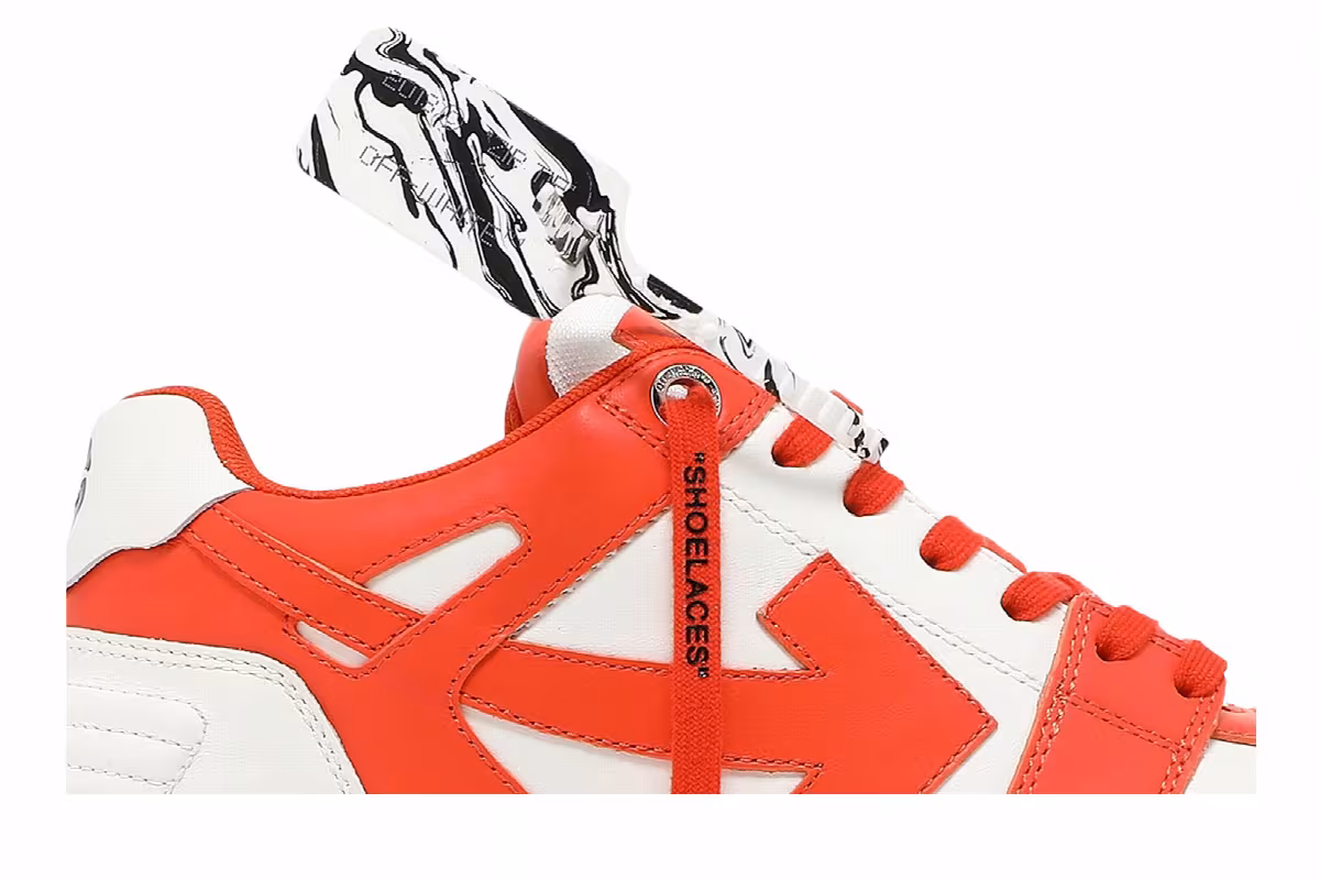 Off-White Out of Office Low White Orange, view 3