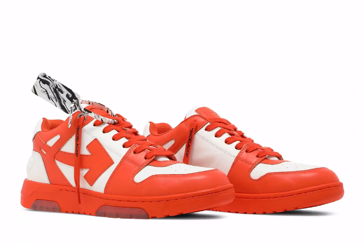 Off-White Out of Office Low White Orange, view 9