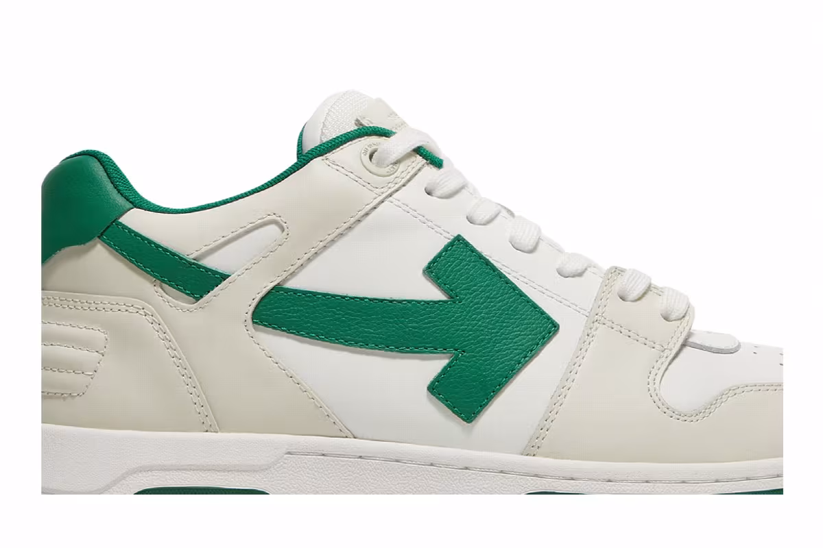 Off-White Out of Office Low White Green, view 3