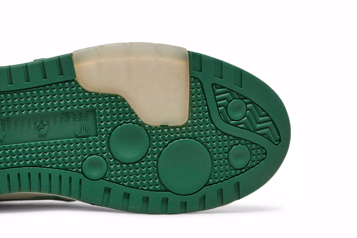 Off-White Out of Office Low White Green, view 6