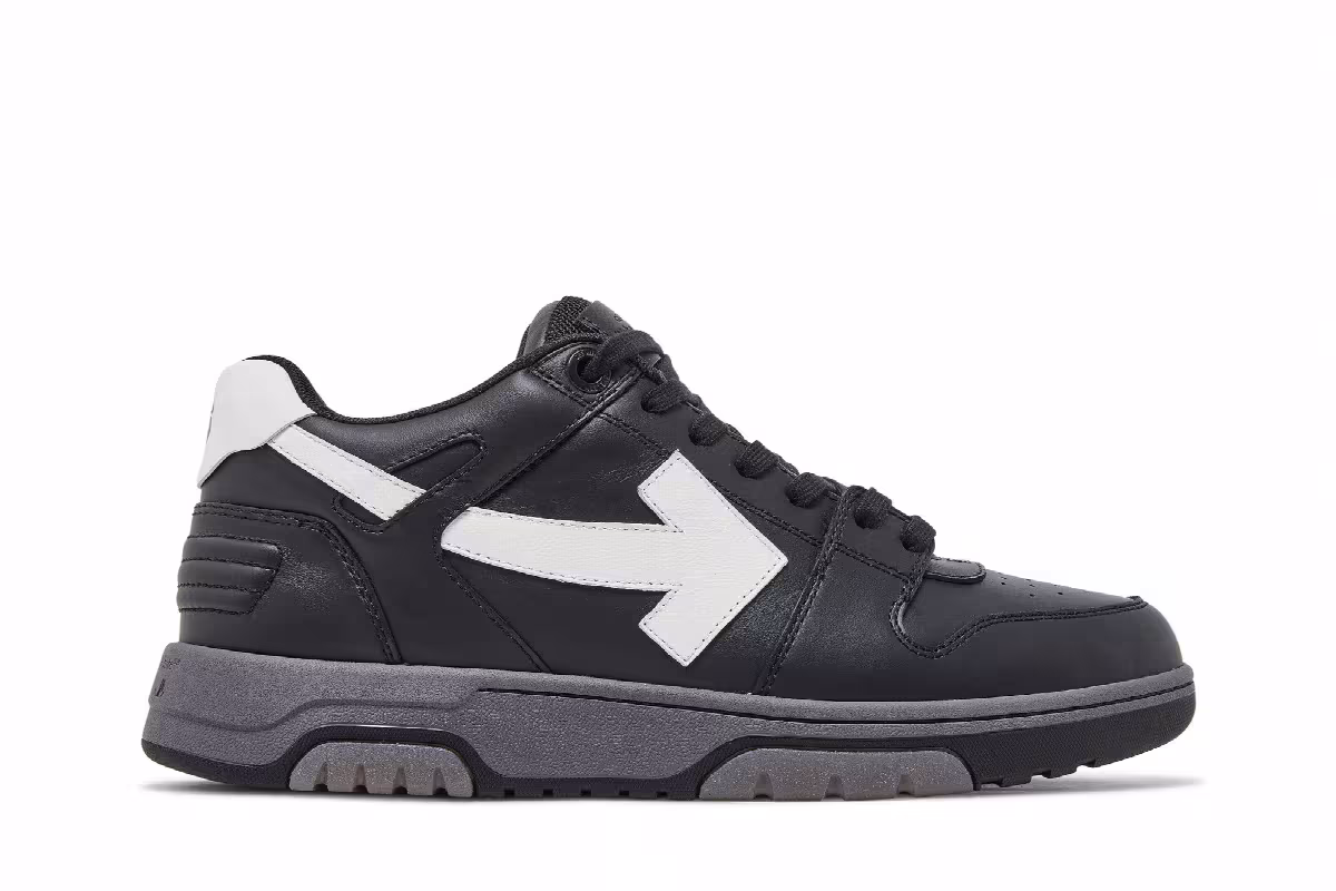 Off-White Out of Office Low Black White, view 2