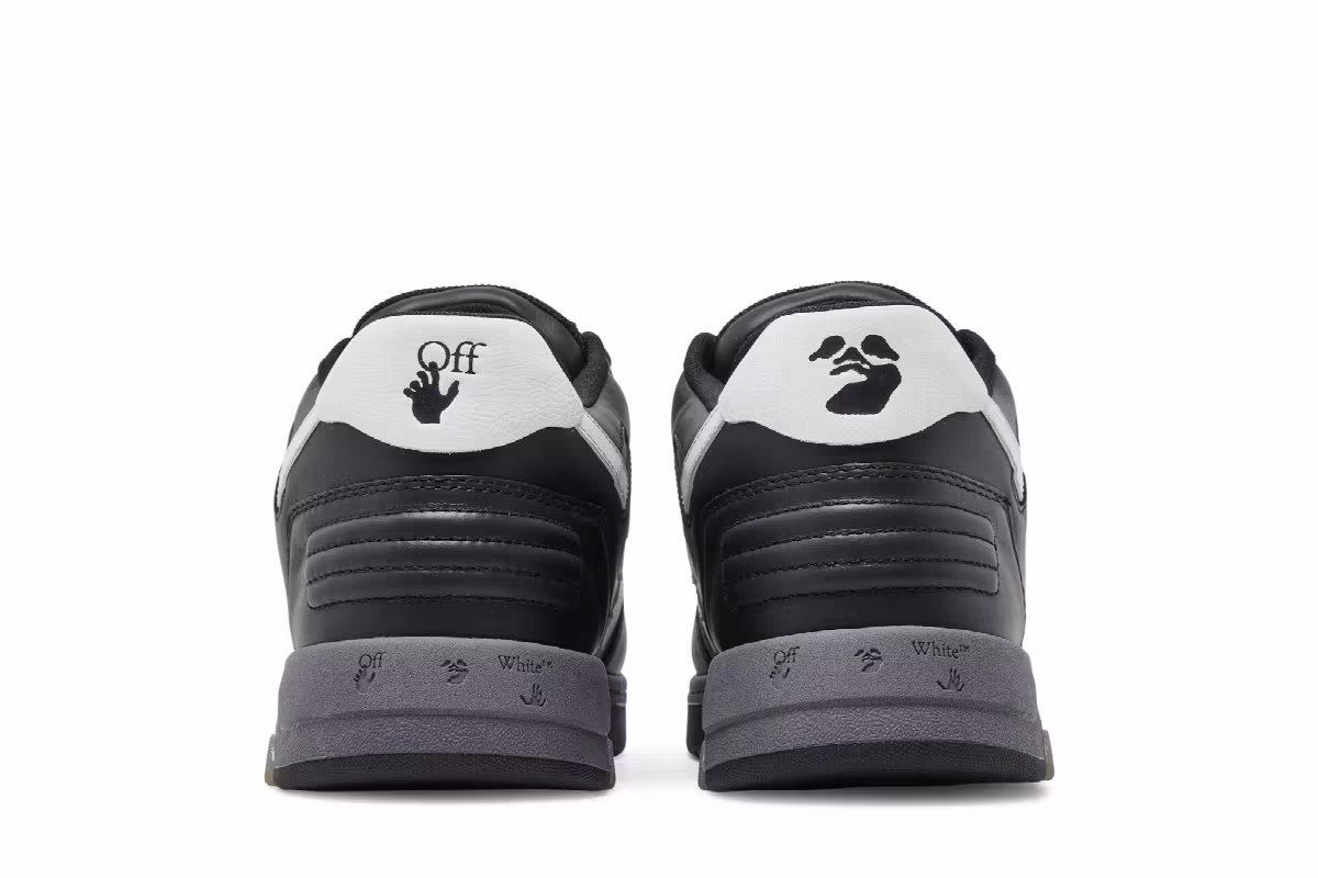 Off-White Out of Office Low Black White, view 7