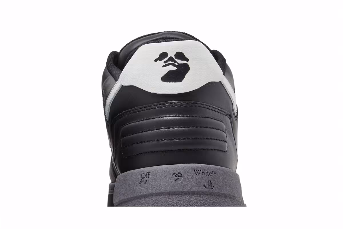 Off-White Out of Office Low Black White, view 8
