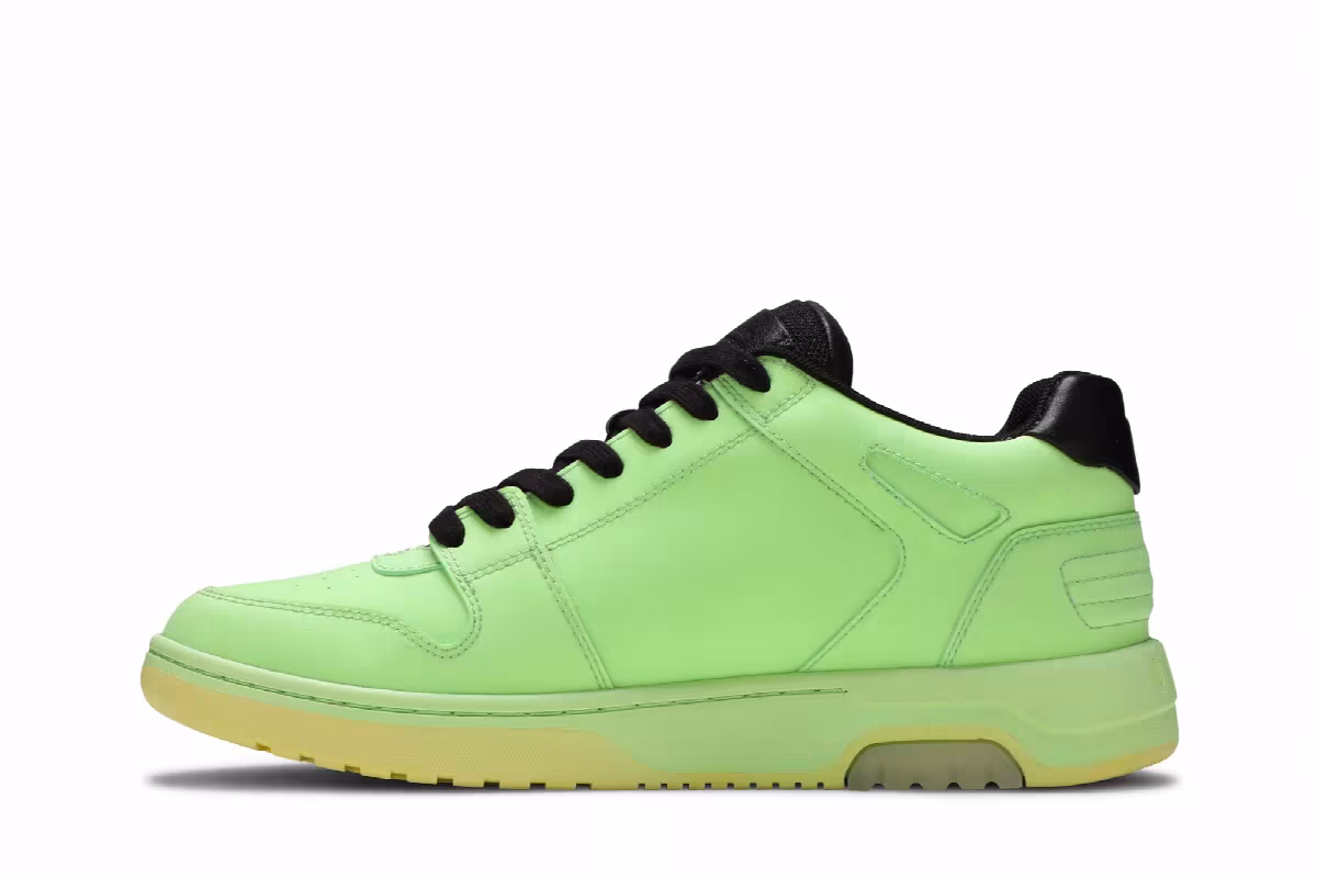 Off-White Out of Office Low Fluo Green, view 4