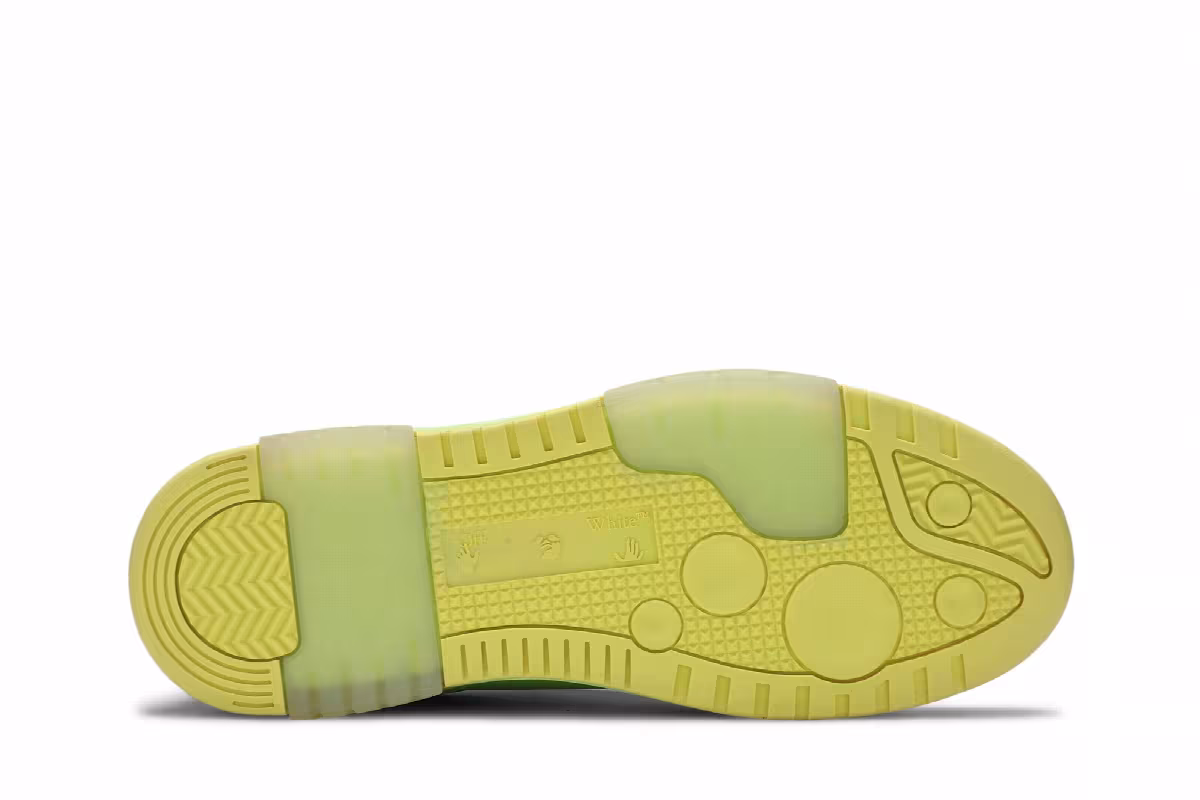 Off-White Out of Office Low Fluo Green, view 5