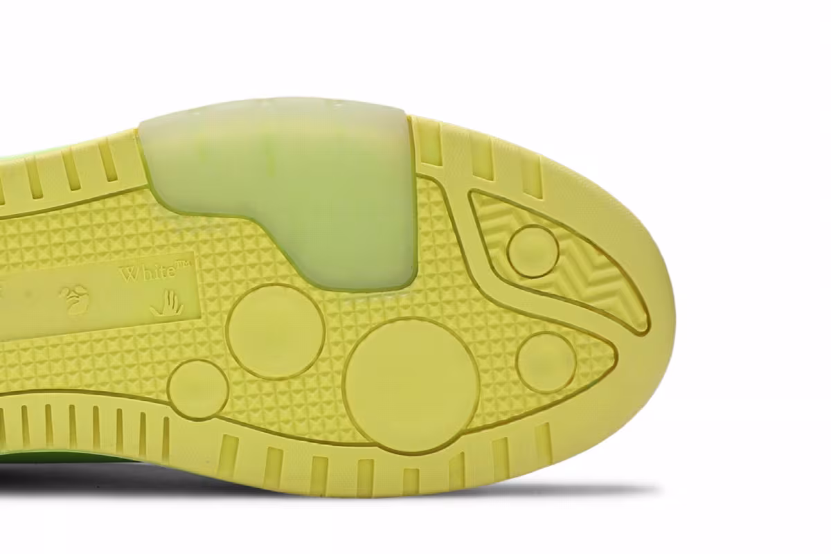 Off-White Out of Office Low Fluo Green, view 6
