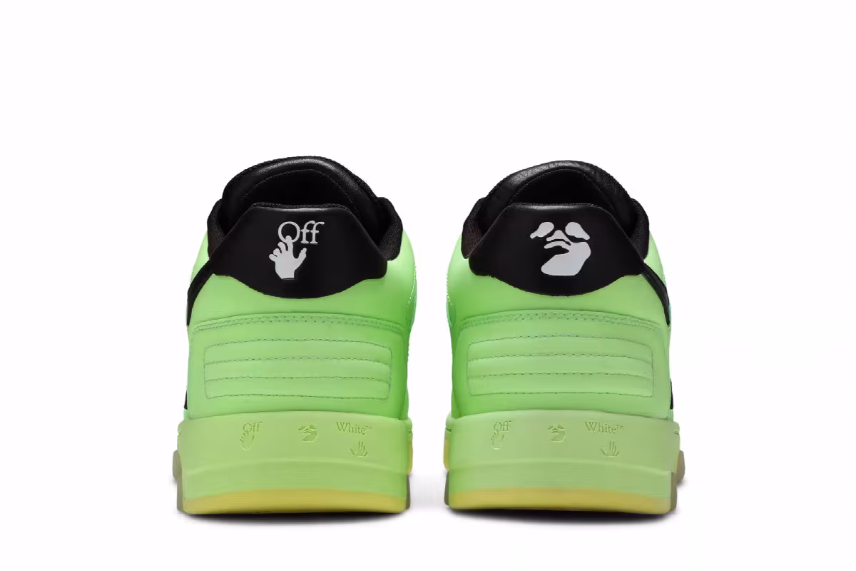Off-White Out of Office Low Fluo Green, view 7