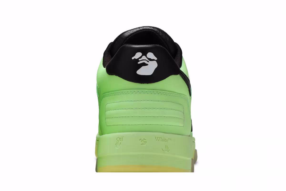 Off-White Out of Office Low Fluo Green, view 8