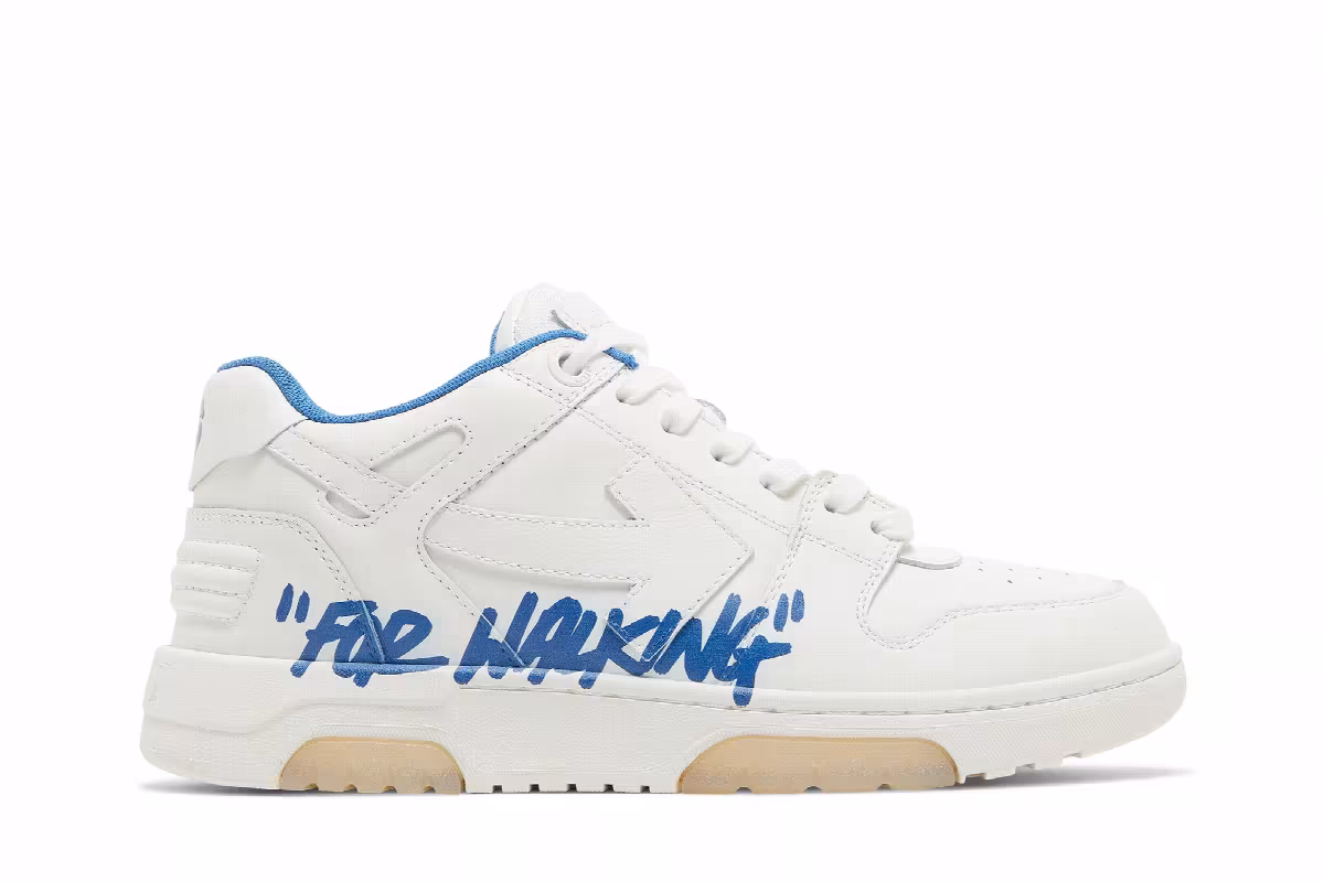 Off-White Out of Office Low For Walking - White Blue, view 2