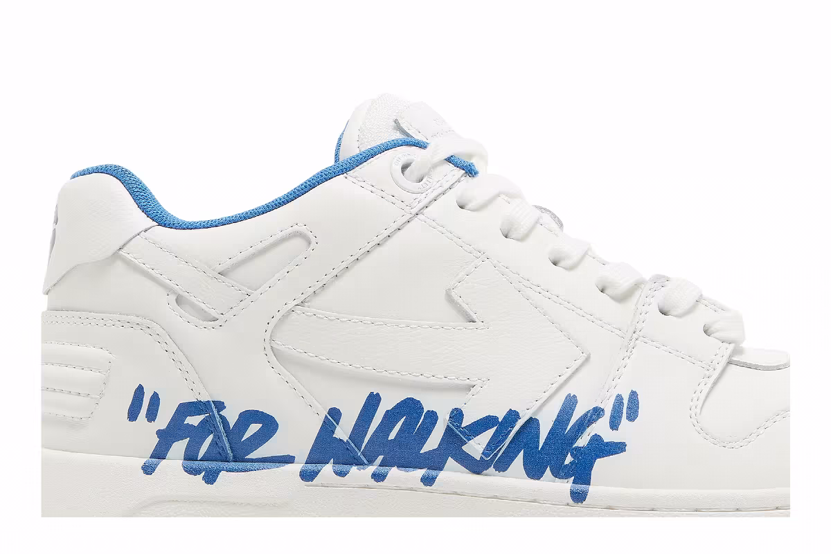 Off-White Out of Office Low For Walking - White Blue, view 3
