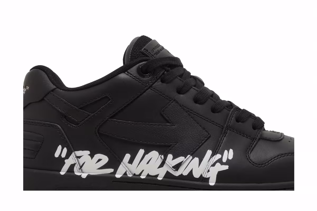 Off-White Out of Office For Walking - Black White, view 3